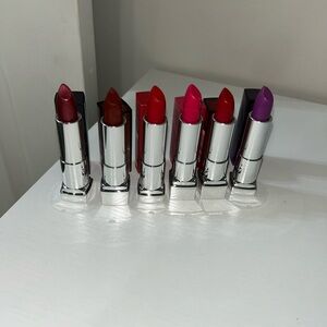 6X Maybelline Color Sensational Lipstick Set ( Please see pictures before buying